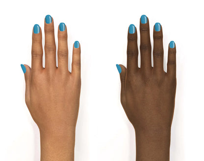 Diep turkoois blauwe nagellak - Ice Ice Habibi
